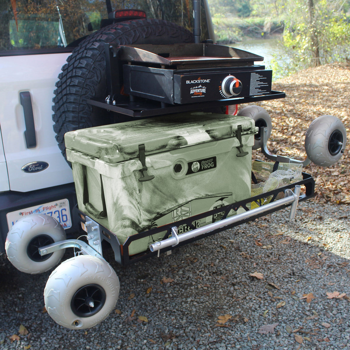 Bronco Raptor (2022-2026) Cargo Rack & Bike Carrier | rucRak Grunt