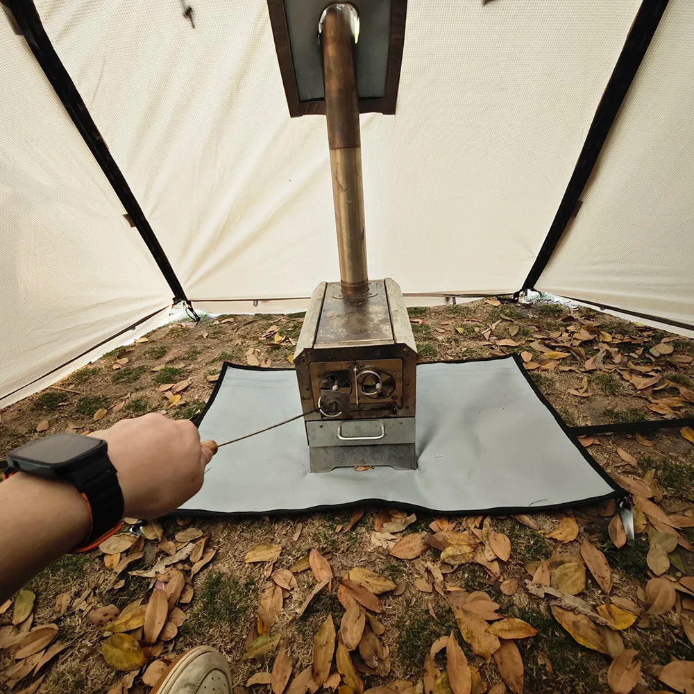 Outdoor Camping Tunnel Tent With Extendable Dome