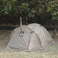 Outdoor Camping Tunnel Tent With Extendable Dome